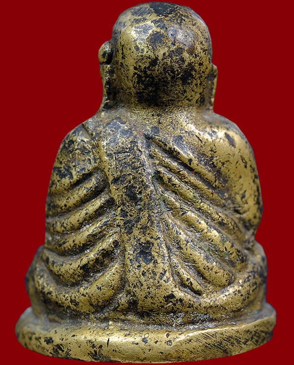 หลวงพ่อเงิน วัดบางคลาน ออก วัด ดงเสือเหลือง อ.โพธิ์ประทับช้าง จ.พิจิตร  หลว งพ่อเคลือบ จัดสร้างปี ๓๖