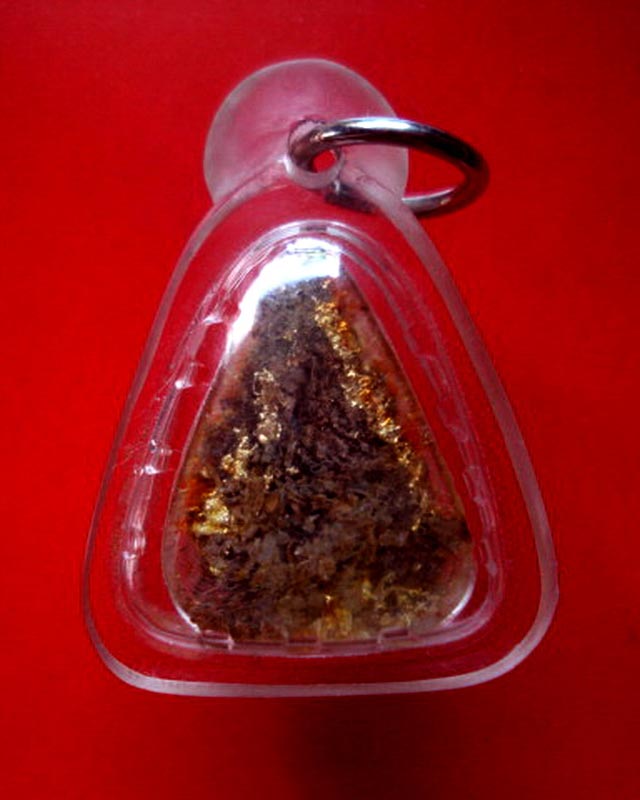 รูปถ่ายหลังยาฉุนปิดทองหลวงพ่อสงฆ์ วัดเจ้าฟ้าศาลาลอย จ.ชุมพร