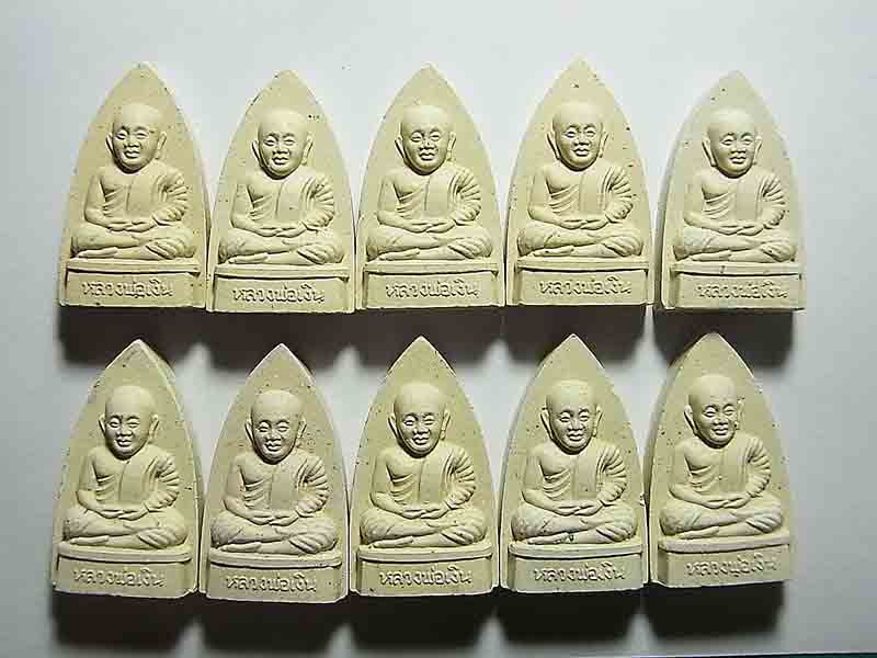 10 องค์ 600 บาท หลวงพ่อเงิน วัดบางคลาน รุ่นฟ้าคำรณ จ.พิจิตร 7