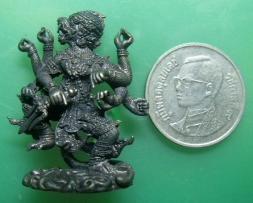 **วัดใจ**หนุมานแปดกร หลวงพ่อพูล วัดไผ่ล้อม จ.นครปฐม**สวยๆ พร้อมกล่องเดิม