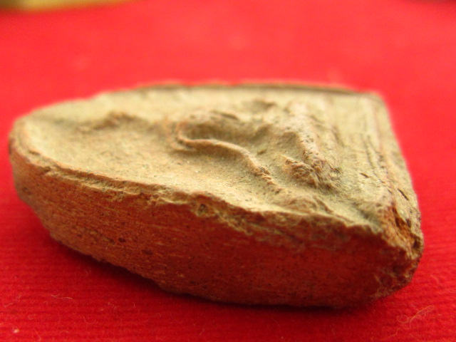 พระแผงเนื้อดินอยุธยา พิมพ์พระเจ้าสิบชาติ