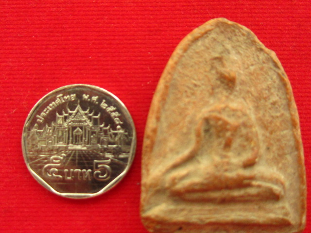 พระแผงเนื้อดินอยุธยา พิมพ์พระเจ้าสิบชาติ