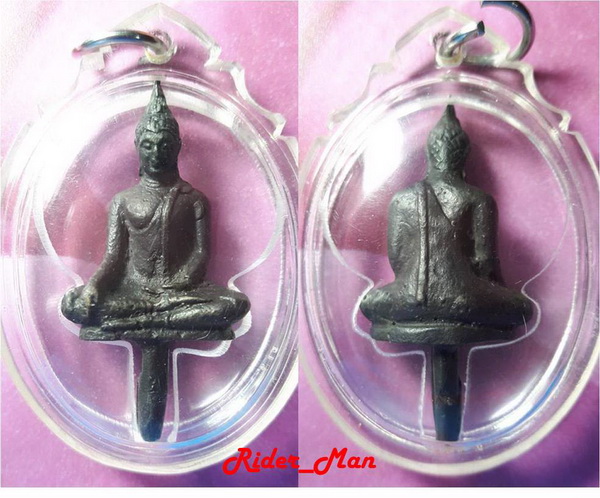 พระยอดธง วัดโบส์ถเมืองจันทร์ พิมพ์ใหญ่