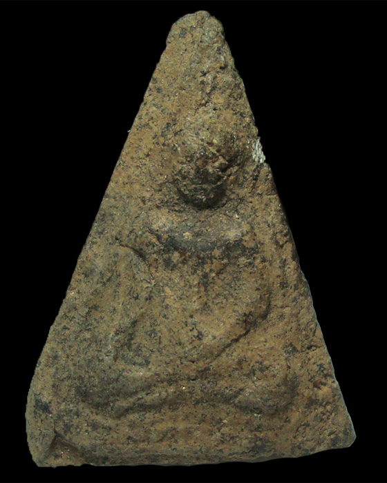 พระนางแขนอ่อน เนื้อดิน กรุวัดเจดีย์สูง สุโขทัย