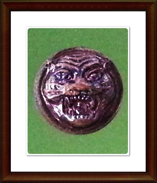 พระเม็ดกระดุม หน้ากากเสือ หลวงพ่อเปิ่น วัดบางพระ