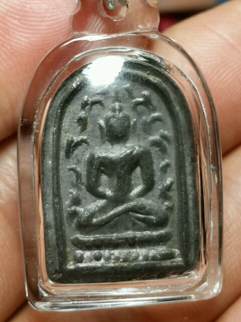 พระพิมพ์สมาธิ พระสังฆวรา (ชุ่ม) วัดพลับ กทม. เนื้อชิน สวยวี้ด