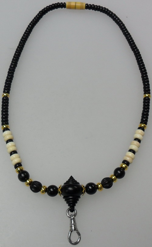 	สร้อยกะลาตาเดียว+เม็ดทองแท้... สวย ขลัง เท่ห์ๆ