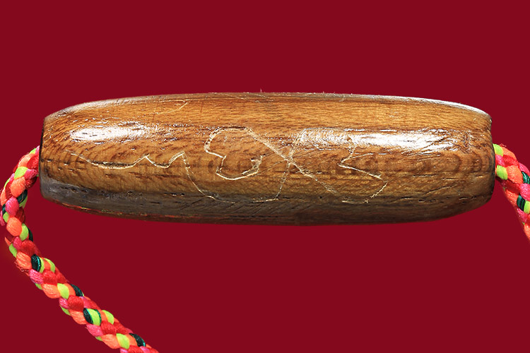 ตะกรุดไม้คูณตายพราย หลวงปู่หมุน บรรจุตะกรุด มีจาร