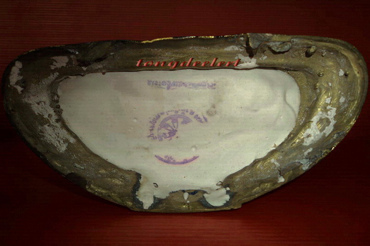 พระบูชาญสส. สุขโข มหาลาโภ วัดต้นลำใย จ.กาญจนบุรี ปิดทองสวยมากค่ะ