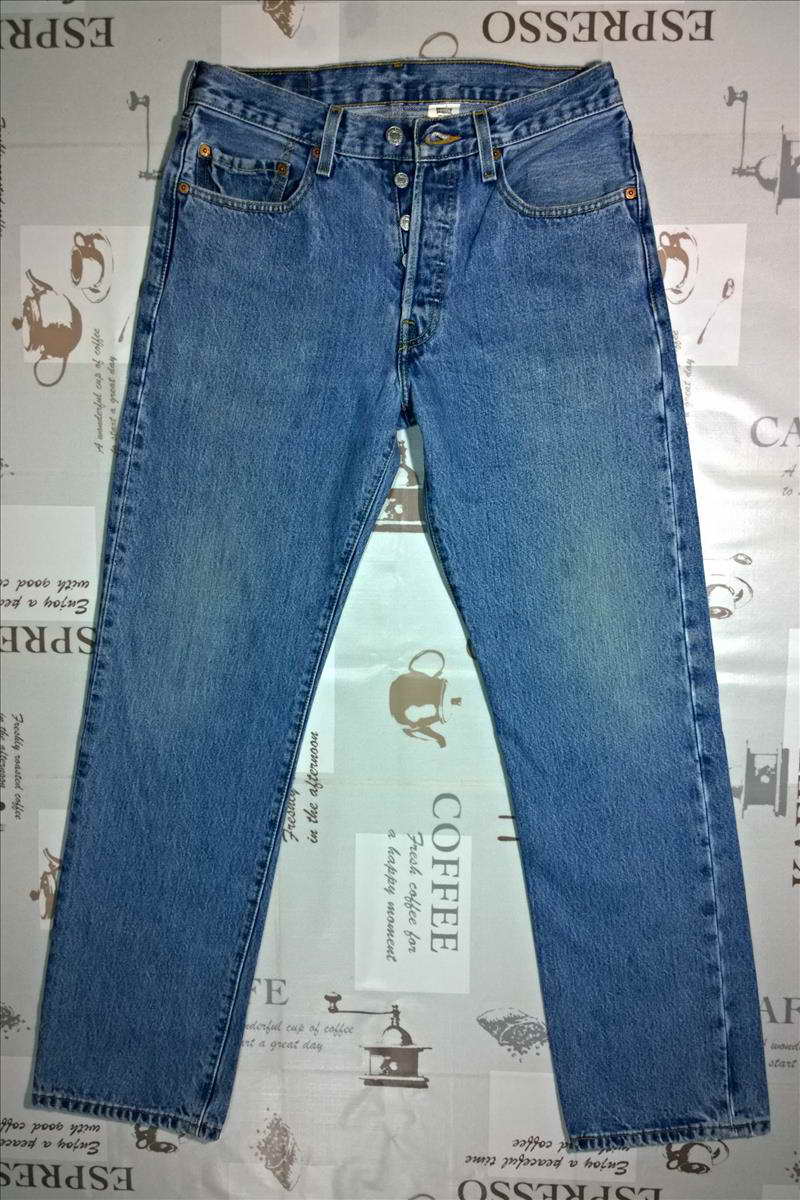 Levi's 501 Made In MEXICO W31 L30 เอววัดจริงได้ 32.5 นิ้ว ขายาว 41 นิ้ว