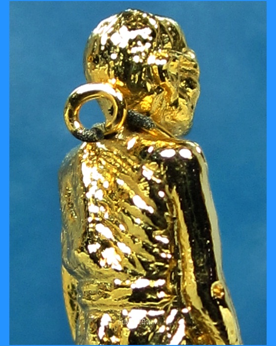 รูปหล่อยืน หลวงพ่อฤาษี วัดท่าซุง ออกที่วัดศาลพันท้ายนรสิงห์ สมุทรสาคร ปี 2536