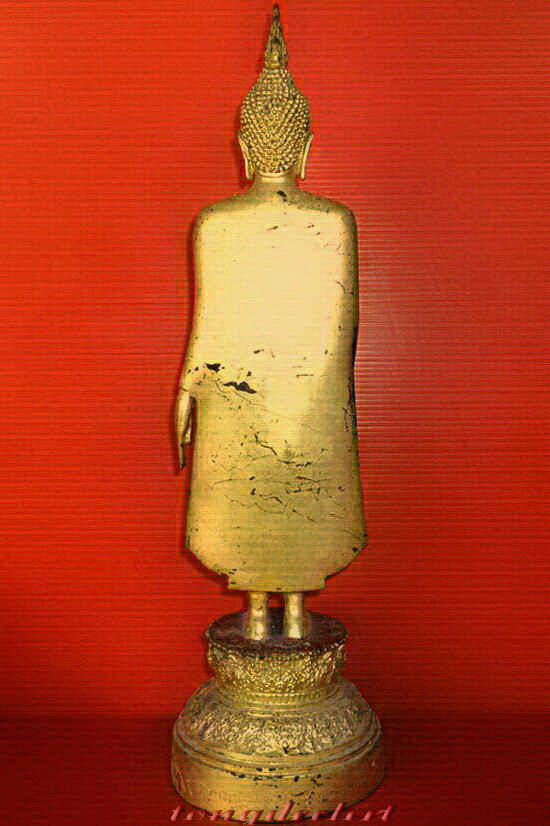 พระบูชาพระร่วงโรจนฤทธิ์ วัดพระปฐมเจดีย์ ปิดทอง หล่อหนา สวยมากค่ะ