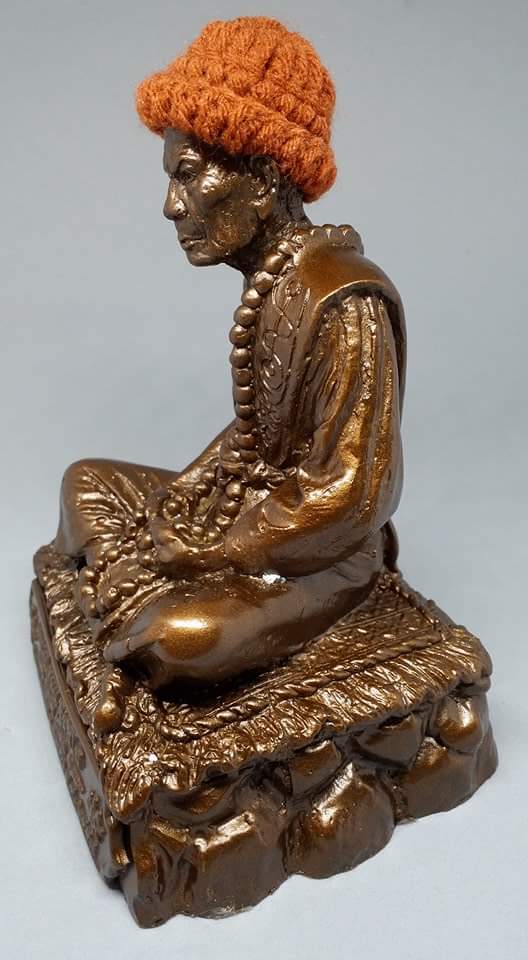 ราคาวัด พระบูชาหลวงปู่หมุน วัดป่าหนองหล่ม รุ่นรวยมั่นคง ปี 2557 หน้าตัก 3 นิ้ว สูง 5 นิ้ว