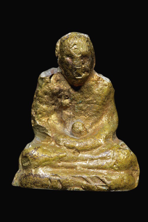 รูปหล่อหลวงพ่อเขียน สำนักขุนเณร จ.พิจิตร รุ่นเถ้าแก่หอเตี๊ยะ ปี2499