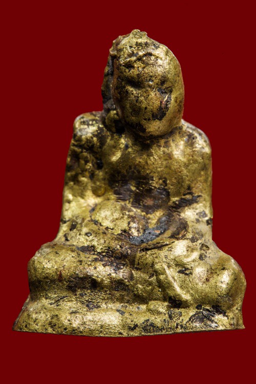 รูปหล่อหลวงพ่อเขียน สำนักขุนเณร จ.พิจิตร รุ่นเถ้าแก่หอเตี๊ยะ ปี2499