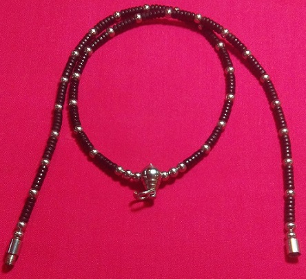 สร้อยกะลา พร้อมใช้ แบบ 1 ห่วง ขนาด 4มิล แต่งสวย เคาะเดียว