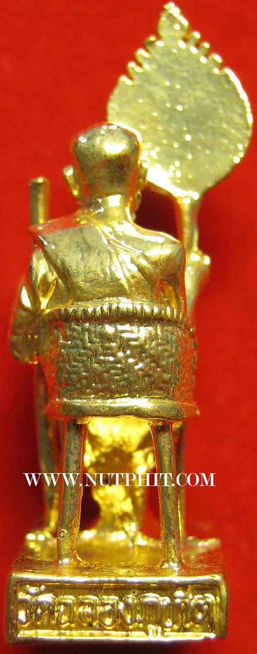 รูปหล่อหลวงพ่อแช่ม ปี ๒๕๓๕ วัดฉลอง ภูเก็ต+บัตรรับรองพระแท้*147