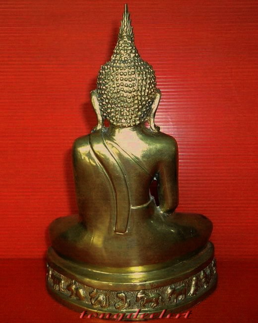 พระบูชาหลวงพ่อโต วัดหลักสี่ จ.สมุทรสาคร หน้าตัก 5 นิ้ว สวยมากค่ะ