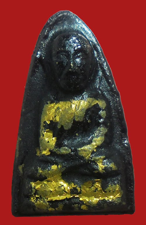 **วัดใจ**หลวงปู่ทวด เคลือบแล็ค เจ้าคุณสงัด วัดโพธิ์ฯ ปี ๒๕๑๒**พร้อมซองเดิมจากวัด