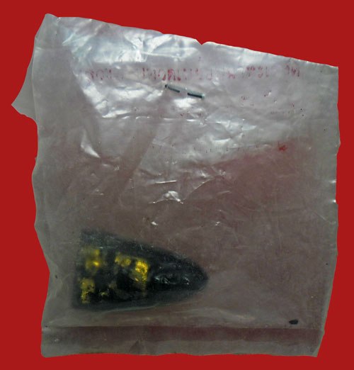 **วัดใจ**หลวงปู่ทวด เคลือบแล็ค เจ้าคุณสงัด วัดโพธิ์ฯ ปี ๒๕๑๒**พร้อมซองเดิมจากวัด