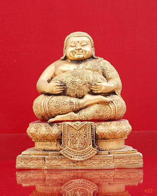 พระบูชาพระสังฆจาย วัดบางพลีใหญ่ใน จ.สมุทรปราการ