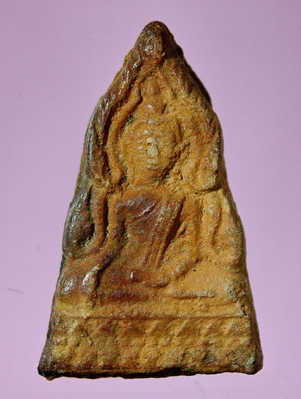 พระพุทธชินราช กรุวัดเสาธงทอง เนื้อดิน สุพรรณบุรี...สภาพสวยแชมป์ครับ