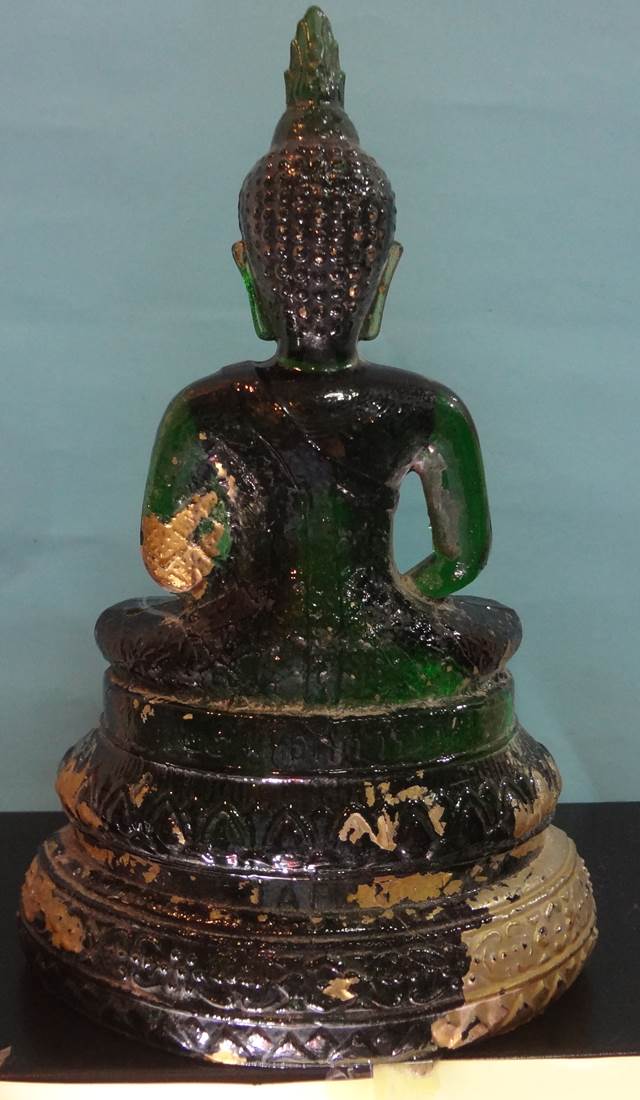  พระแก้วมรกต พิธี25ศตวรรษ เนื้อแก้วสีเขียวหน้าตัก 5 นิ้ว แจแปน