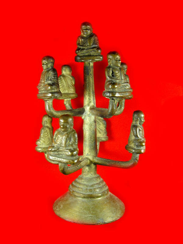 พระบูชาพระช่อ๙ หลวงพ่อเงิน วัดบางคลาน "รุ่นปืนแตก ปี2528"