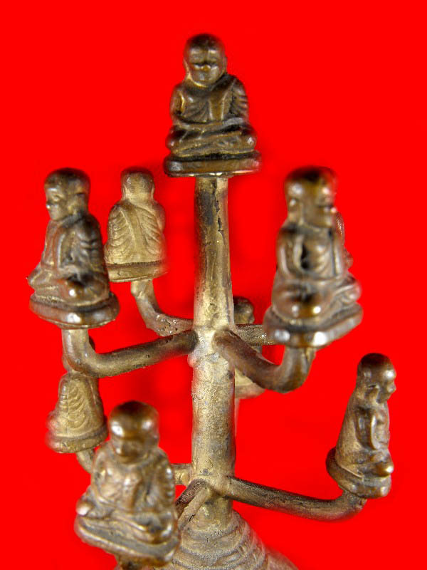 พระบูชาพระช่อ๙ หลวงพ่อเงิน วัดบางคลาน "รุ่นปืนแตก ปี2528"