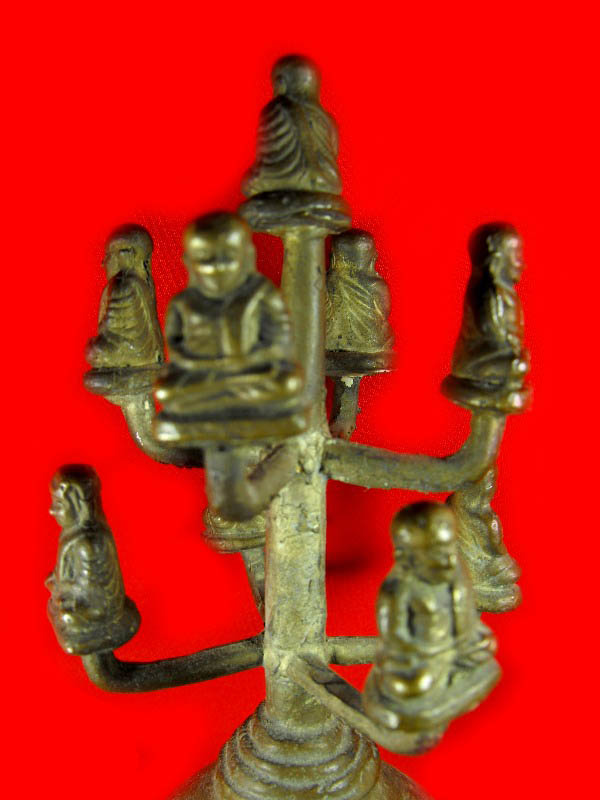 พระบูชาพระช่อ๙ หลวงพ่อเงิน วัดบางคลาน "รุ่นปืนแตก ปี2528"