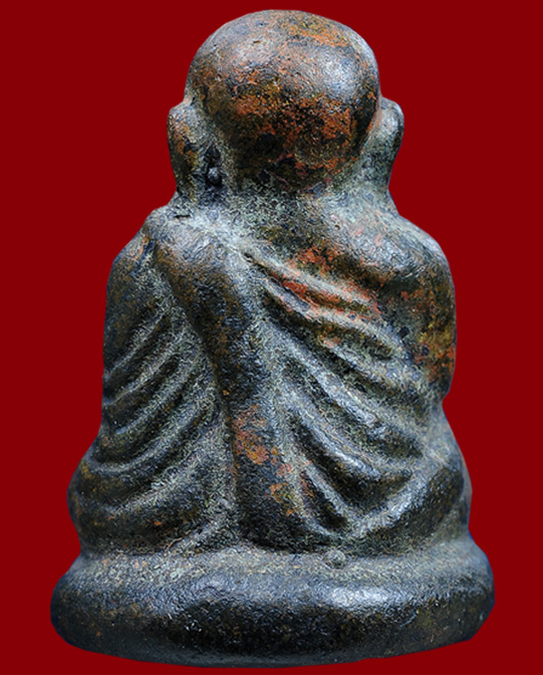 หลวงพ่อเงิน วัดบางคลาน พิมพ์แป๊ะยิ้ม มีขี้ตา  โค๊ต "นะ"ออกกรุวัดขวาง ต.วัดขวาง อ.โพทะเล จ.พิจิตร