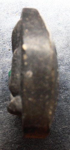 ปิดตาข้างอุ หลังยันต์ตรี ฝังตระกรุด หลวงปู่โต๊ะ ออกวัดศาลาครืน สวยครับ