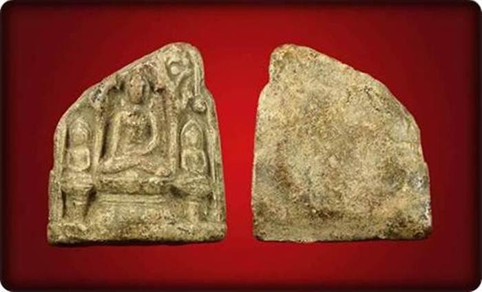 พระสามวัดดอนแก้วเป็นพระกรุเนื้อดินเผาพระกรุลำพูนหายากพร้อมใบประกาศที่1งานจังหวัดเลยราคาเบาเบา