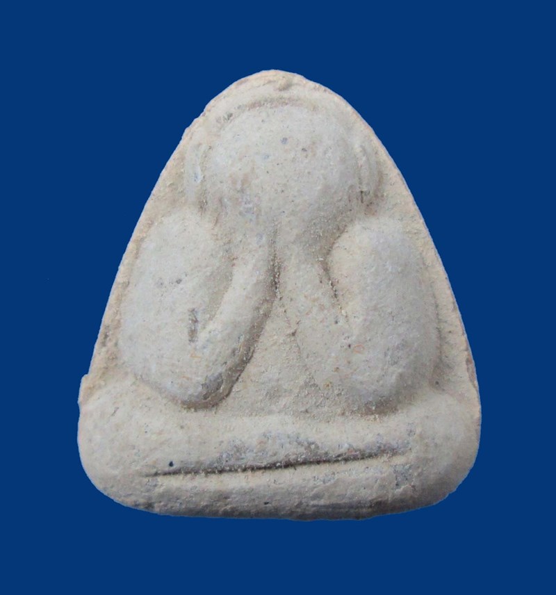 พระปิดตารุ่นแรก(ปิดตาซาวเบาว์)มวลสารผงว่าน เกศา จีวร ชานหมาก หลวงปู่หมุน วัดป่าหนองหล่ม พร้อมกล่องเ