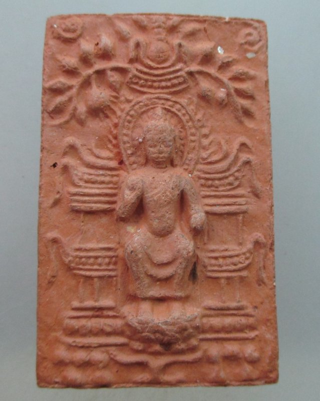 พระเนื้อดินปางปฐมเทศนา วัดพุทธมงคล จ มหาสารคาม พิธีใหญ่ เนื้อดินศักดิ์สิทธิ์ผสมดินจากกรุพระธาตุนาดูน