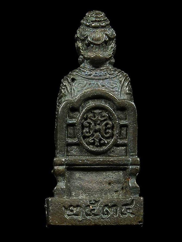 รูปหล่อเจ้าแม่ทับทิม หลวงพ่อเกษม เขมโก ปลุกเสก ปี 2534 เนื้อนวะสวย ๆ