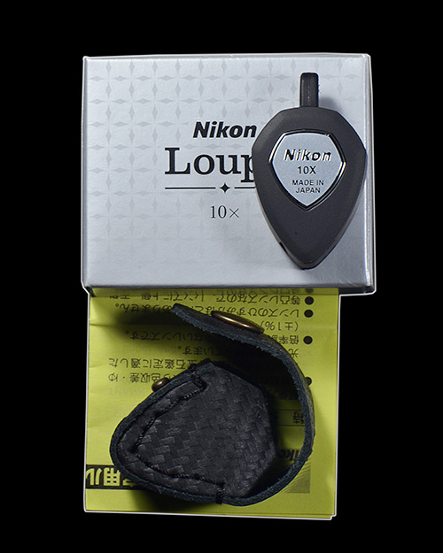กล้องNikon Loupe 10X Made in  Japan ระบบรวมแสงXP เพื่อความคมชัด+อุปกรณ์ครบ