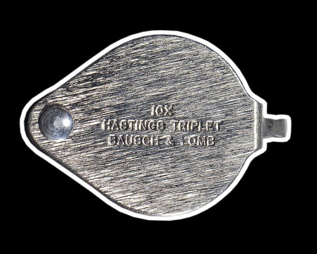 กล้องBausch&Lomb Hasthing Triplet 10X เลนส์แก้วใส3ชั้น ของแท้ Made in USA+อุปกรณ์ครบ
