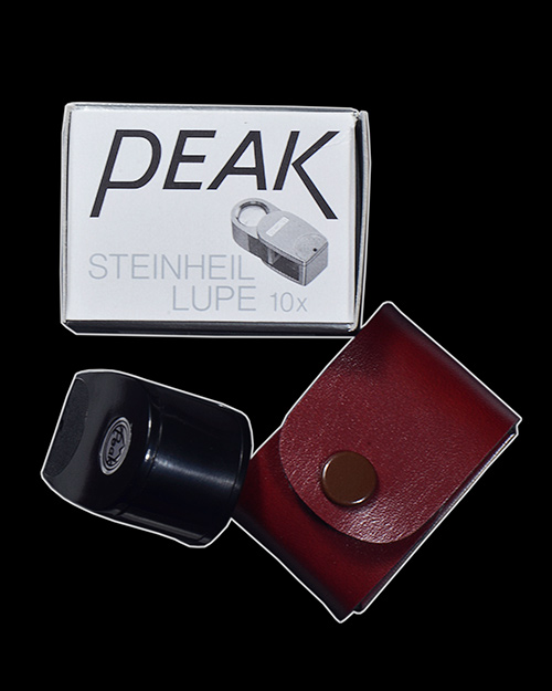 กล้องPeak 10X เลนต์Steinheil(เยอรมัน) Made in Japan+อุปกรณ์ครบ