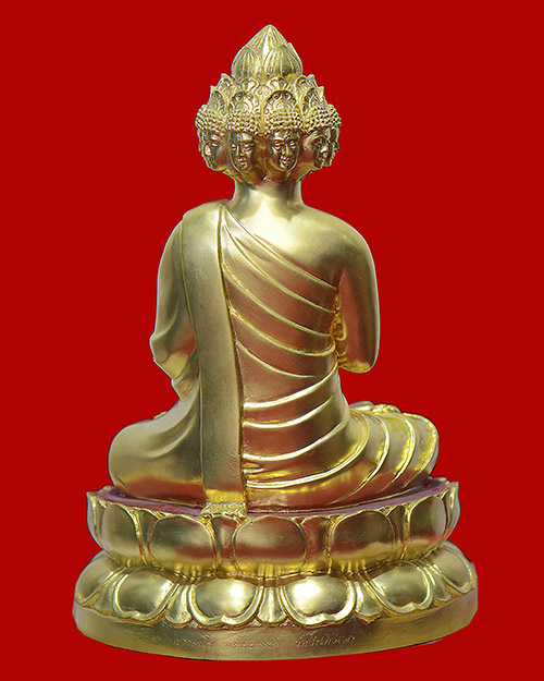 พระบูชา9นิ้ว แก้ปีชง คนดวงตกห้อยแล้วดวงดี คนดวงดีห้อยแล้ว9หน้า รูปหล่อ พระมหาเศรษฐีนวโกฏิ(พระ9หน้า) 