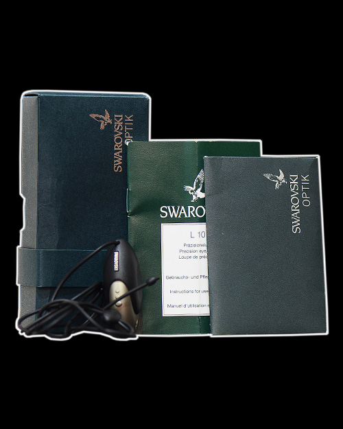 กล้องSwarovski 10X Made in Austria เลนต์คริสตัล+อุปกรณ์ครบ
