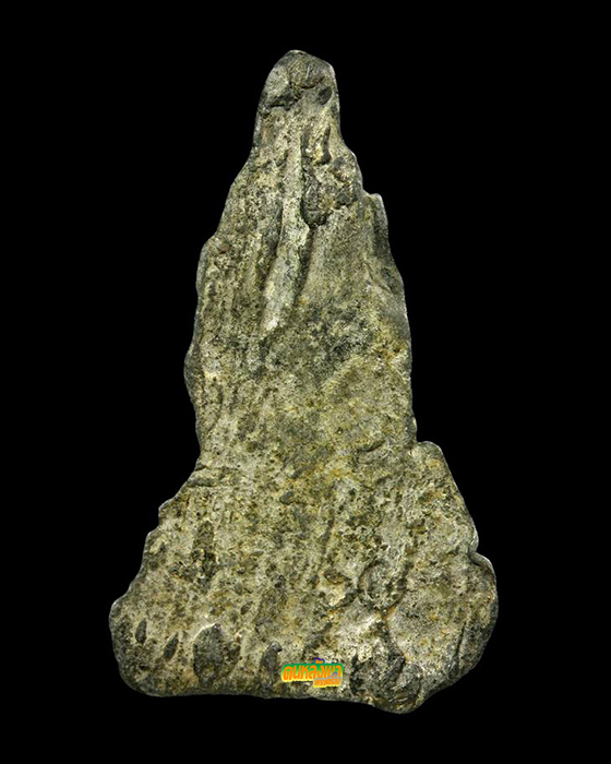 พระกรุวัดเพชร พิมพ์ปางสมาธิ เนื้อชินเงิน องค์ที่2