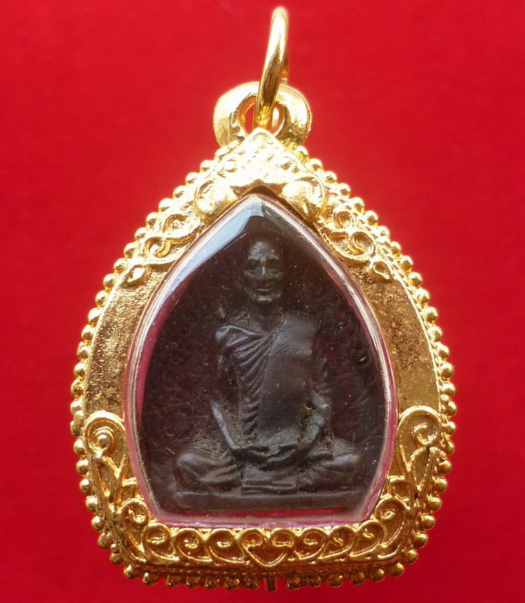 พระรูปเหมือนใบโพธิ์เจ้าคุณนรฯ วัดเทพศิรินทราวาส กรุงเทพฯ ปี ๒๕๑๓