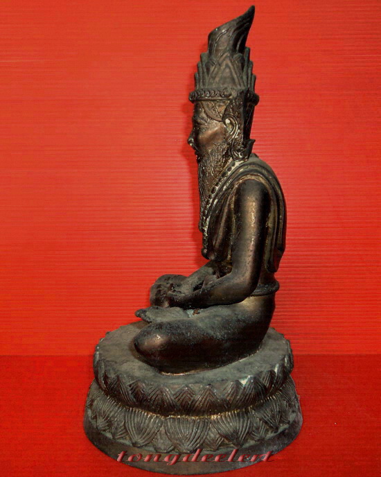 รูปหล่อบูชาพระฤาษีปางสมาธิ สวยมากค่ะ