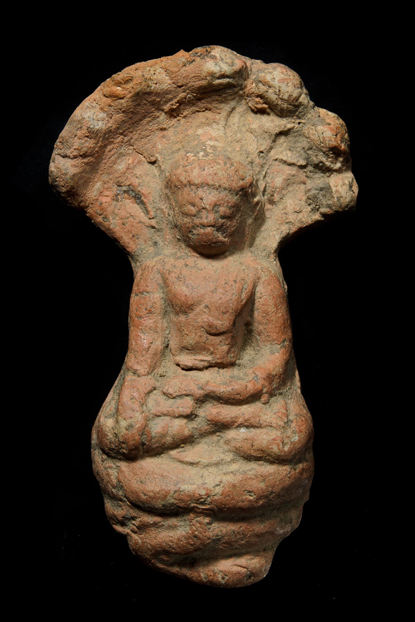 พระนาคปรค กรุลพบุรี เนื้อดิน