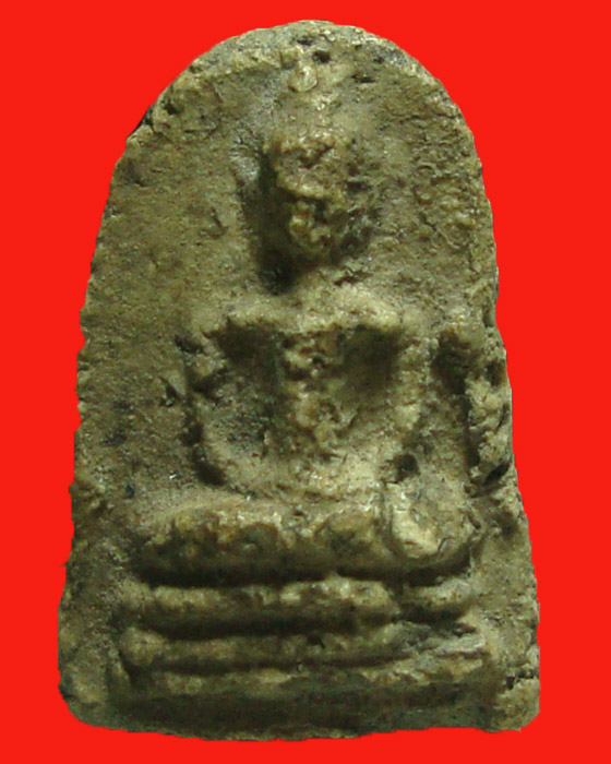 พระกรุวัดเงินคลองเตย พิมพ์เล็บมือ ปางสมาธิ 