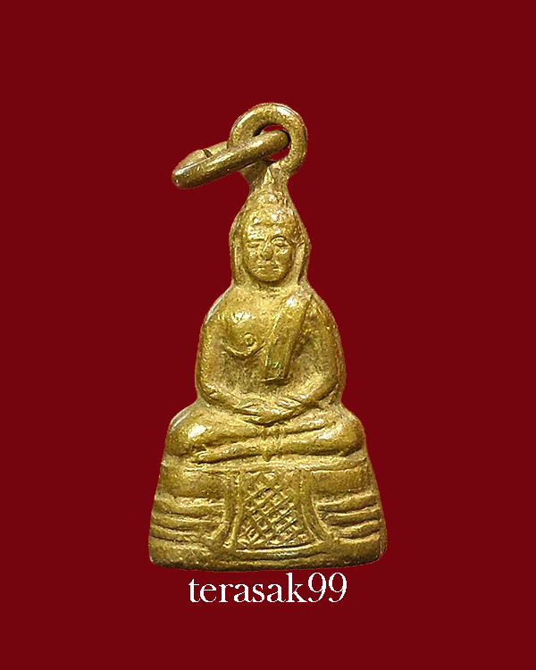 พระกริ่งหลวงพ่อโสธรปี2512 พิมพ์มีหู เนื้อทองเหลือง ราคาเบาๆ องค์ที่1