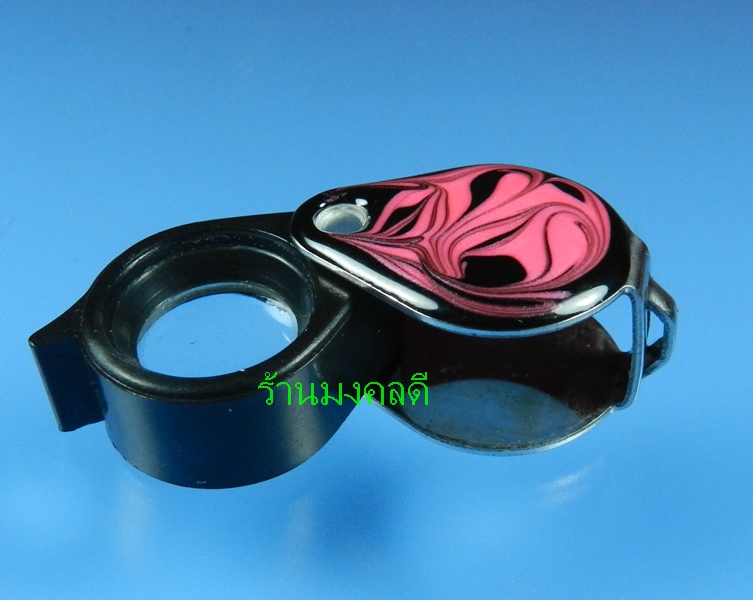  กล้องส่องพระ เคลือบสีชมพู(สวยสดใส) กำลังขยาย 10X (ส่องมันส์) ของใหม่ครับ