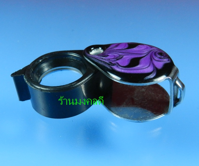 กล้องส่องพระ เคลือบสีม่วง(สวยสดใส) กำลังขยาย 10X (ส่องมันส์) ของใหม่ครับ