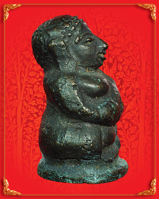 พระสังกัจจายน์ หลวงพ่อพูล วัดไผ่ล้อม หล่อโบราณ รุ่นแรก ปี 2513 พิมพ์ใหญ่